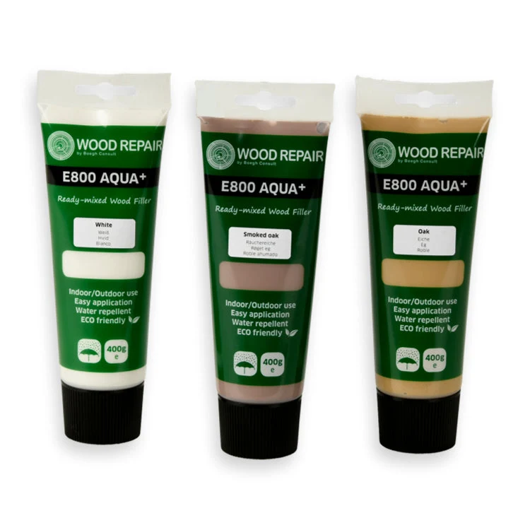 Wood Mastic E800 vulmiddel 400 gr. wit - Afbeelding 4