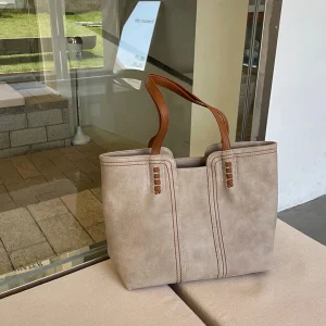 Tote Bag - Elegant Collectie - Hoogwaardig Leer, Ruim Interieur, Veilig Slot - Perfect voor Werk en Vrije Tijd