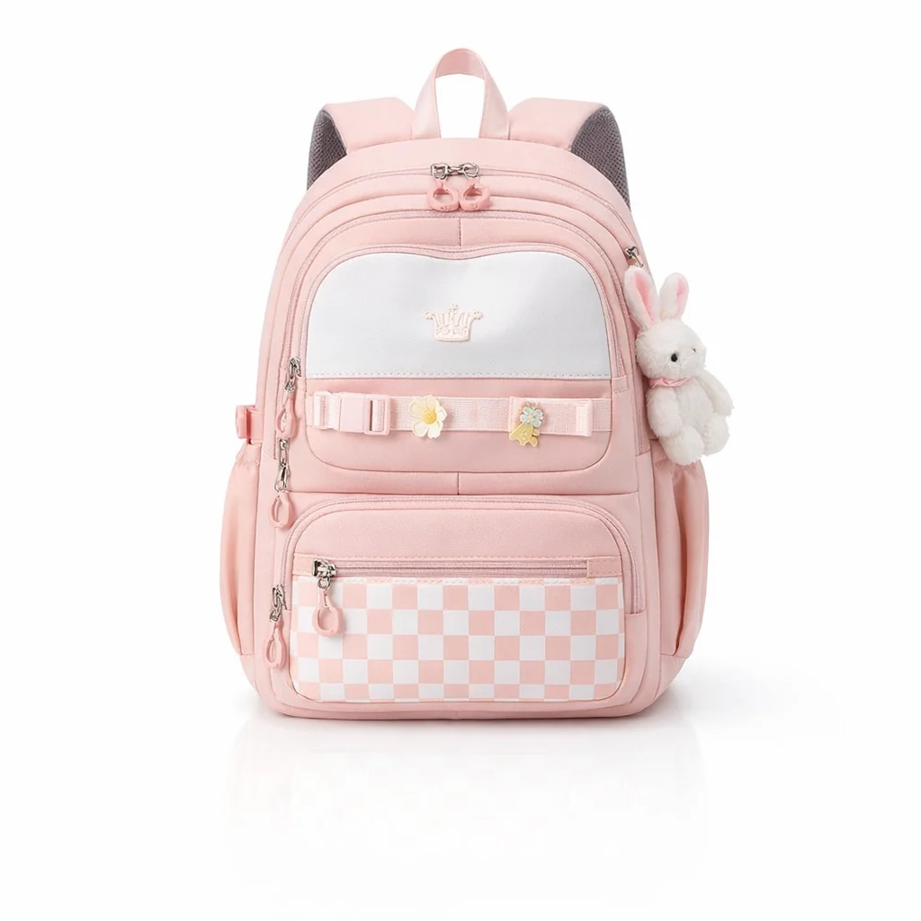Schoolrugzak Laptopvak | Extra ruim & sterk | schooltas tiener zwart - Afbeelding 7