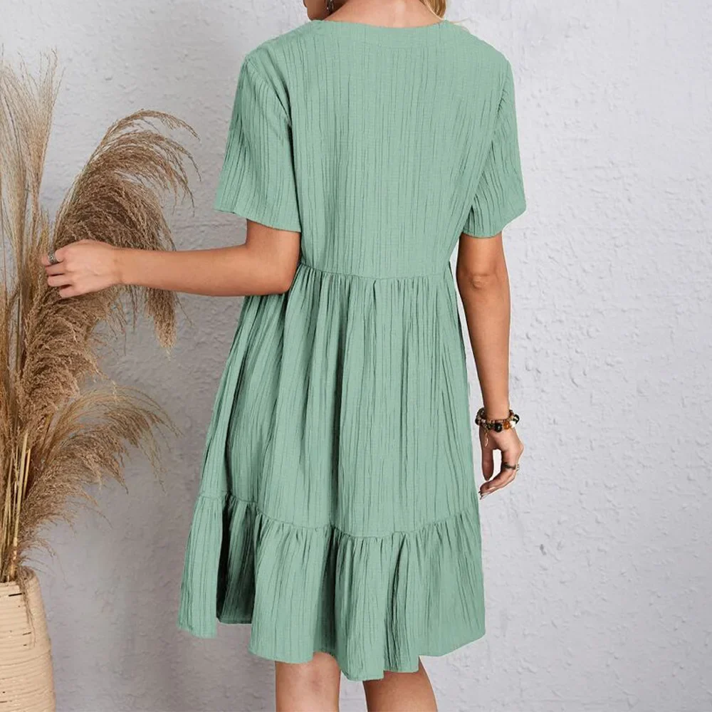 Tessa | Casual Zomerjurk ( Bijna uitverkocht ) - Afbeelding 3