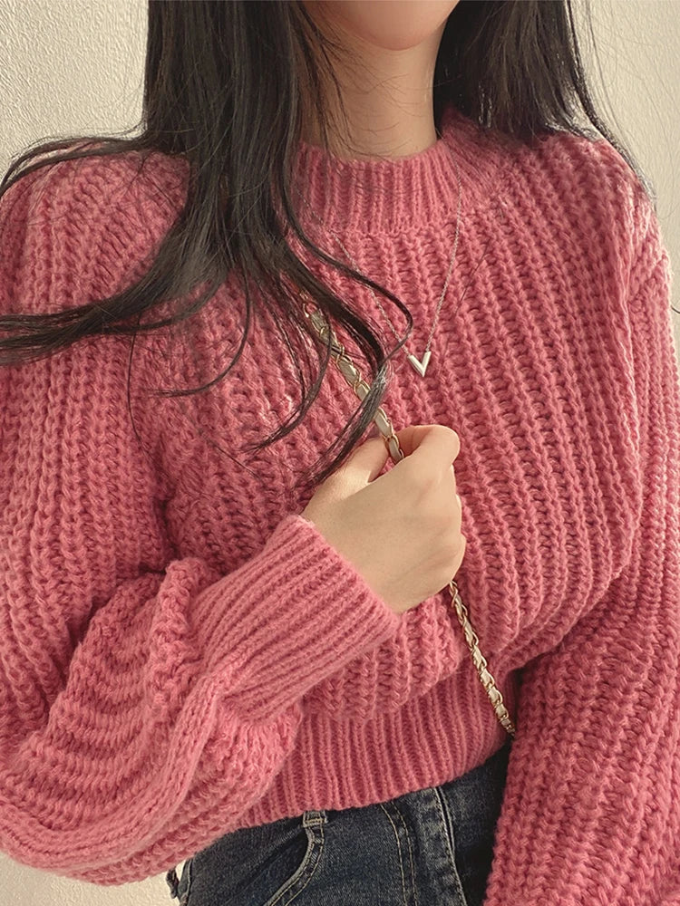 Gebreide Trui Dames, Gebreide Trui | Comfortabel - Stijlvol - Perfect voor Herfst/Winter - Afbeelding 8