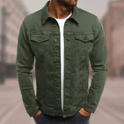 Heren - blouse - overshirt - Klassiek - Knoopsluiting, Praktische zakken - Geschikt voor Elke Gelegenheid - Afbeelding 2
